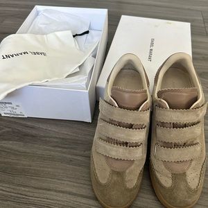Isabel marant taupe sneakers